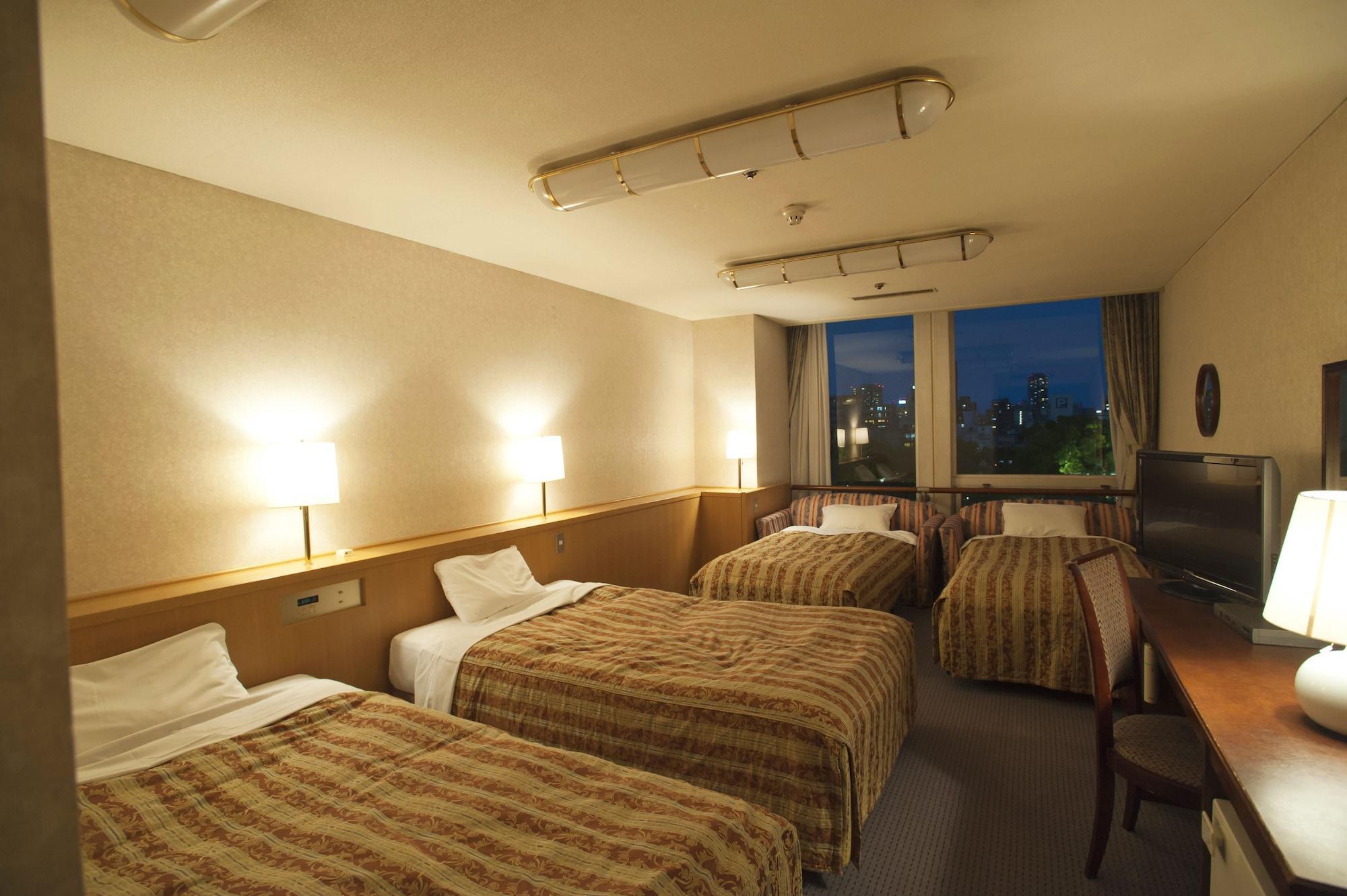 Hotel Osaka Castle Exteriör bild