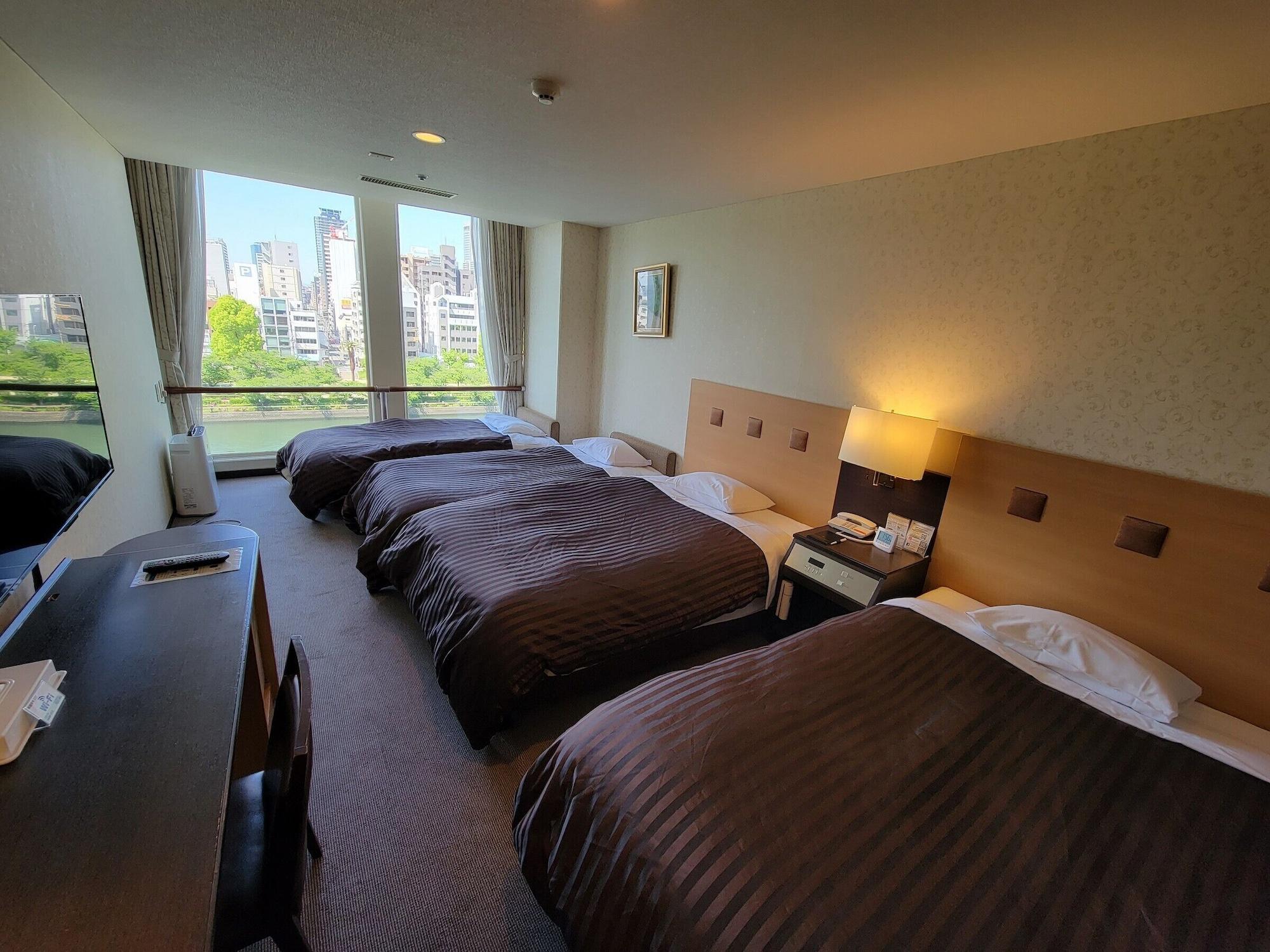 Hotel Osaka Castle Exteriör bild